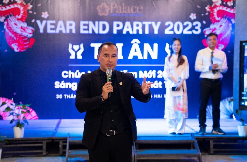 Ông Huỳnh Thanh Quang - Phó Giám đốc điều hành Palace Long Hải Resort chia sẻ về kế hoạch kinh doanh 2024